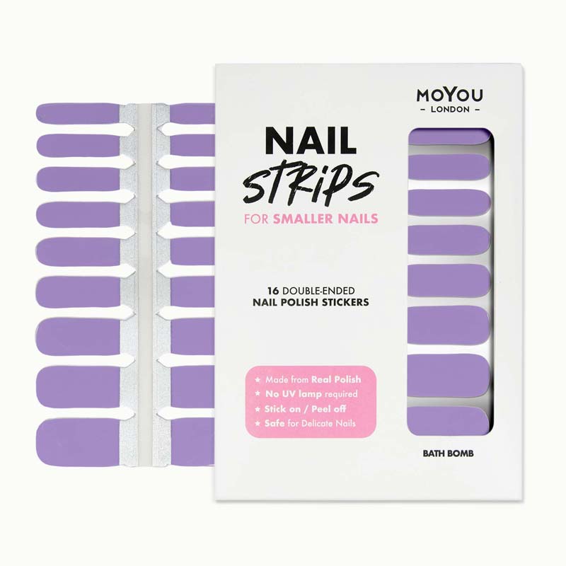 XS Nail Stickers ★ Bath Bomb - MoYou London
