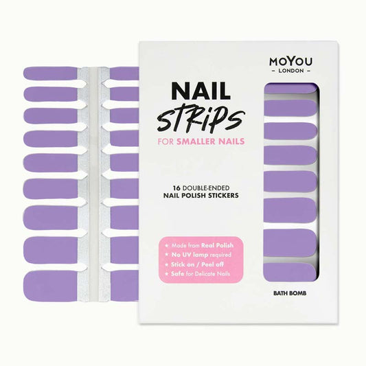 XS Nail Stickers ★ Bath Bomb - MoYou London