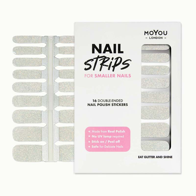XS Nail Stickers ★ Eat Glitter and Shine - MoYou London