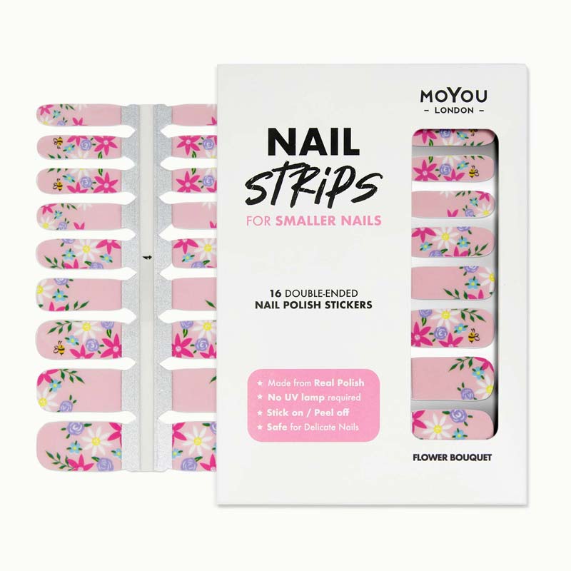 XS Nail Stickers ★ Flower Bouquet - MoYou London
