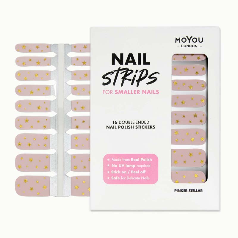 XS Nail Stickers ★ Pinker stellar - MoYou London