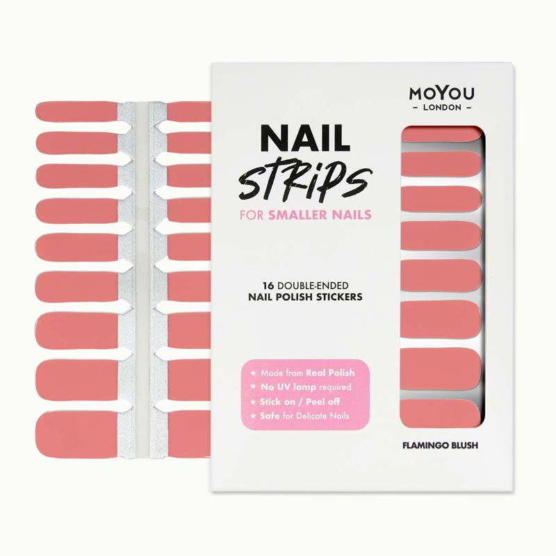 XS Nail Stickers ★ Flamingo Blush - MoYou London