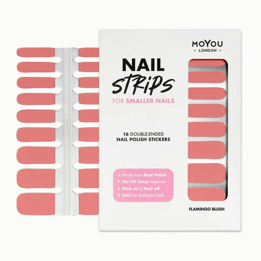 XS Nail Stickers ★ Flamingo Blush - MoYou London