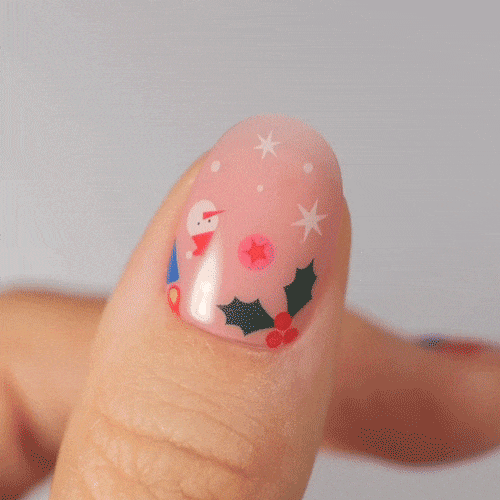 Gel Nail Strip ★ Santa Parade - MoYou London