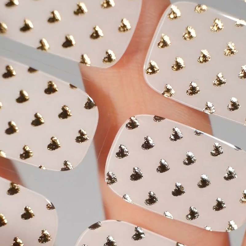 Gel Nail Strip ★ Golden Affair - MoYou London