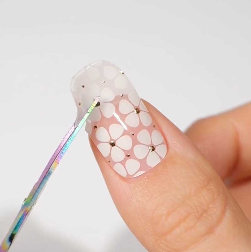 Gel Nail Strip ★ Delicate Blooms - MoYou London