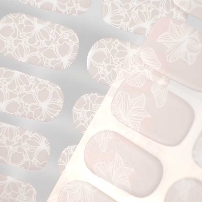 Gel Nail Strip ★ Laced with Attitude - MoYou London
