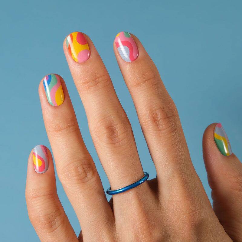 Gel Nail Strip ★ @peachinails 03 - MoYou London