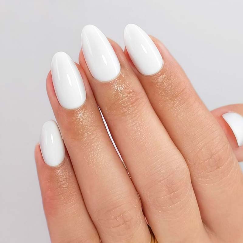 Soft Cloud Short Almond • Soft Gel Press Ons - MoYou London