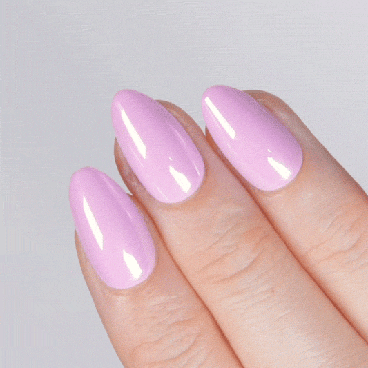 Pink Pop Short Almond • Soft Gel Press Ons - MoYou London