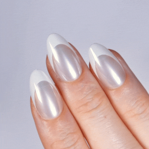 Chic Frenchie Short Almond • Soft Gel Press Ons - MoYou London