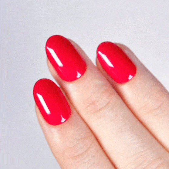 Firecracker Short Oval • Soft Gel Press Ons - MoYou London