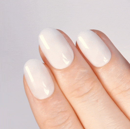 Chalk it Up Short Oval • Soft Gel Press Ons - MoYou London
