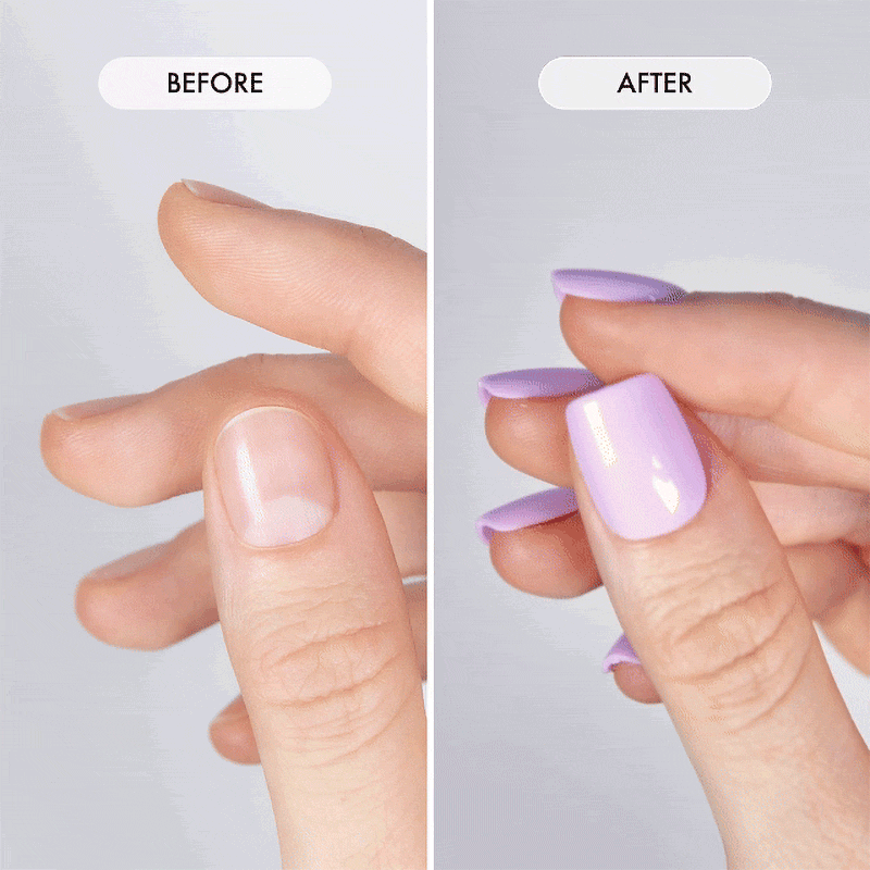 Cloud Nine Short Square • Soft Gel Press Ons - MoYou London