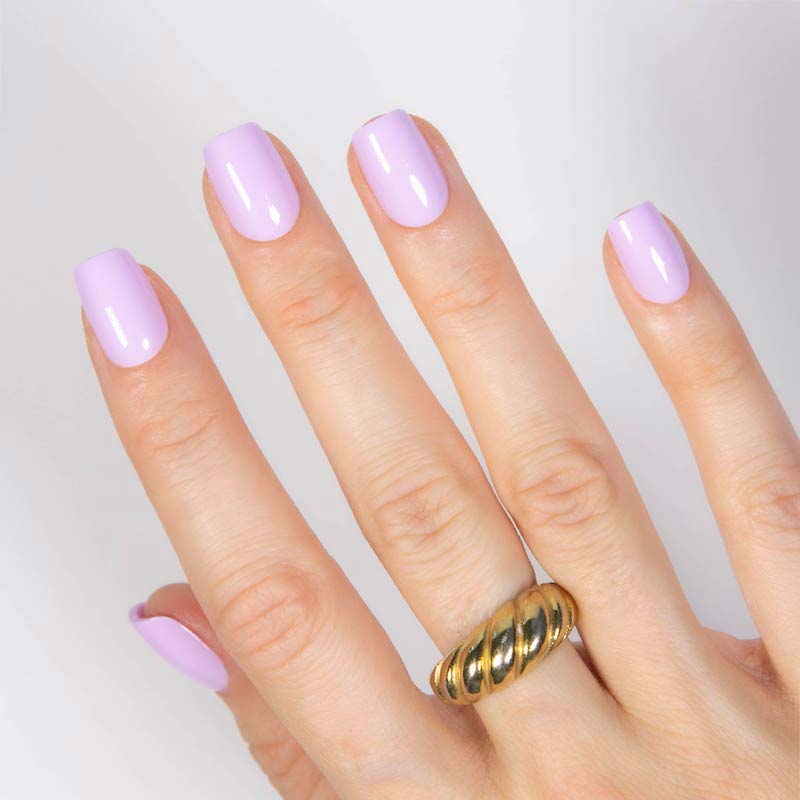 Cloud Nine Short Square • Soft Gel Press Ons - MoYou London