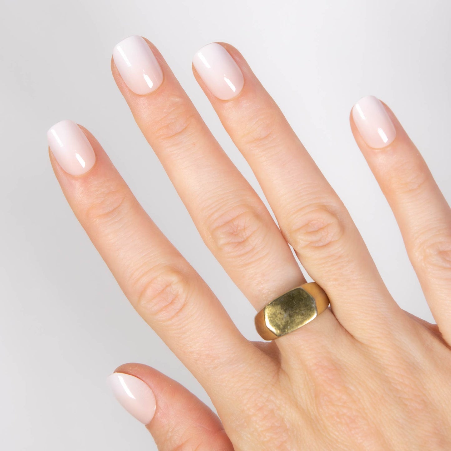 Natural Charm Extra Short • Soft Gel Press Ons - MoYou London