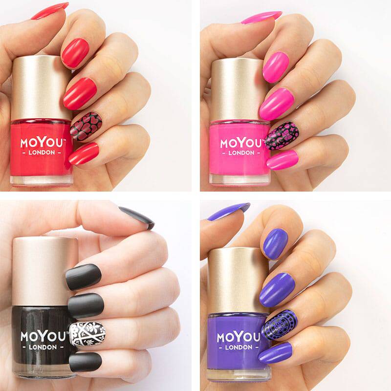 RAINBOW ★ Nail Polish Bundle - MoYou London