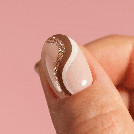 Gel Nail Strip ★ @peachinails 04 - MoYou London