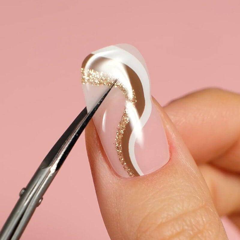 Gel Nail Strip ★ @peachinails 04 - MoYou London