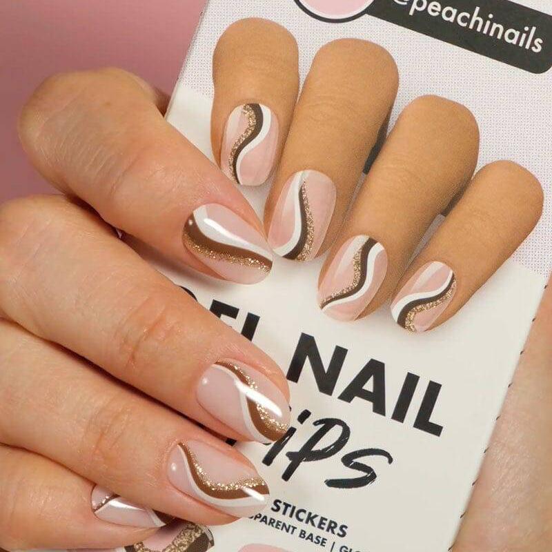 Gel Nail Strip ★ @peachinails 04 - MoYou London