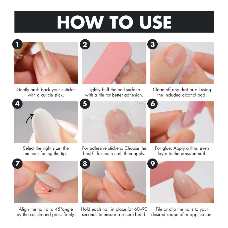 Lunar Shine Short Almond • Soft Gel Press Ons - MoYou London