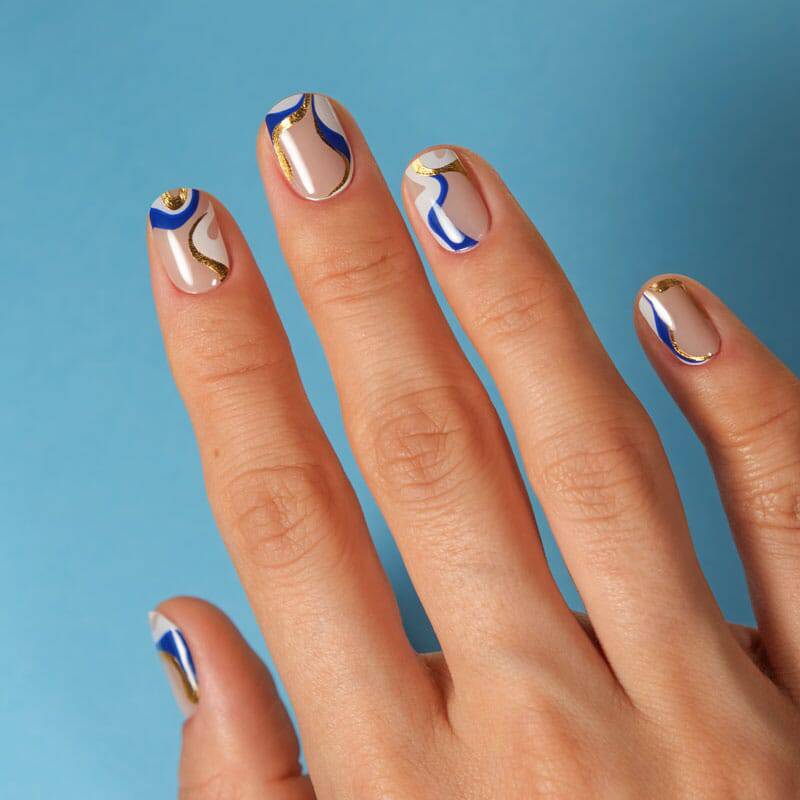 Gel Nail Strip ★ @rebekahxpritchard 02 - MoYou London