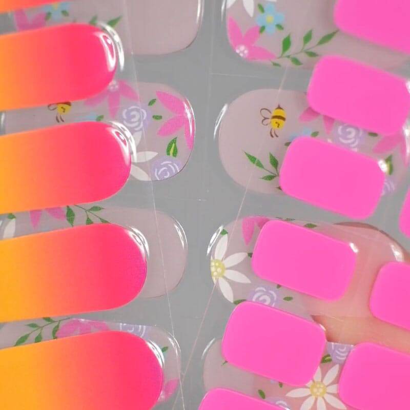 Gel Nail Strip ★ Flower Bouquet - MoYou London