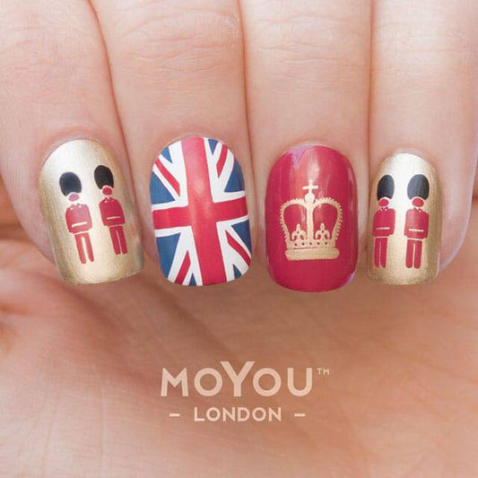 Tourist 01 ✦ Nail Stamping Plate - MoYou London
