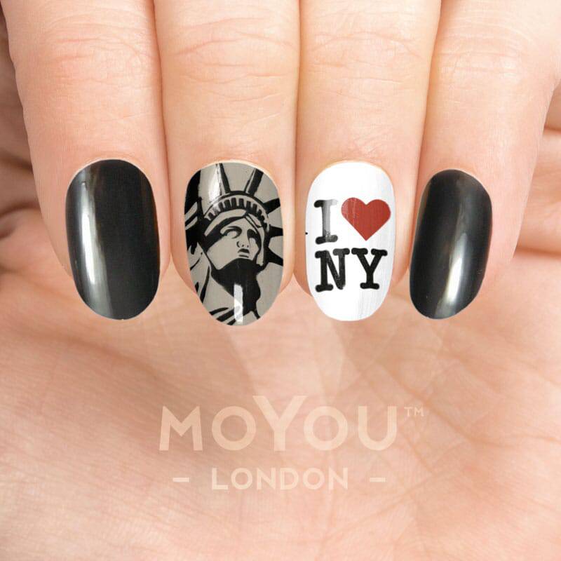Tourist 06 ✦ Nail Stamping Plate - MoYou London