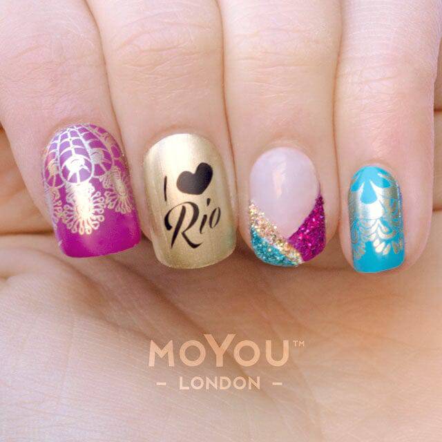 Tourist 14 ✦ Nail Stamping Plate - MoYou London