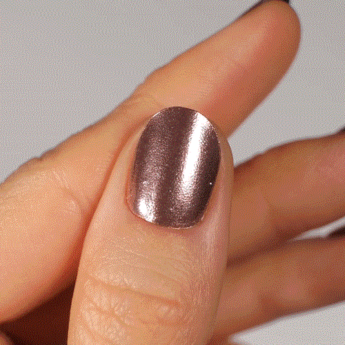 Gel Nail Strip ★ Metallic Rose - MoYou London