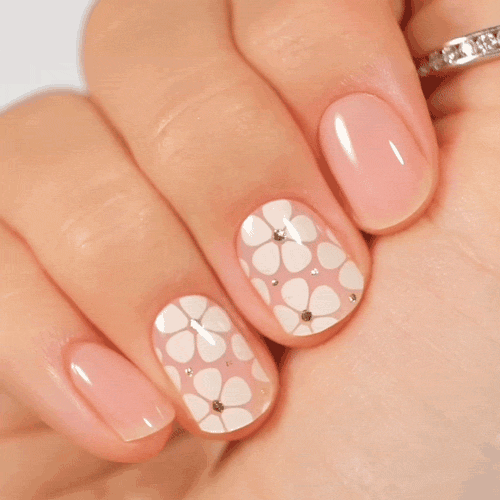 Gel Nail Strip ★ Delicate Blooms - MoYou London