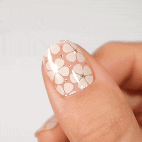 Gel Nail Strip ★ Delicate Blooms - MoYou London