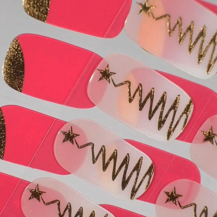 Gel Nail Strip ★ Crimson Luxe - MoYou London