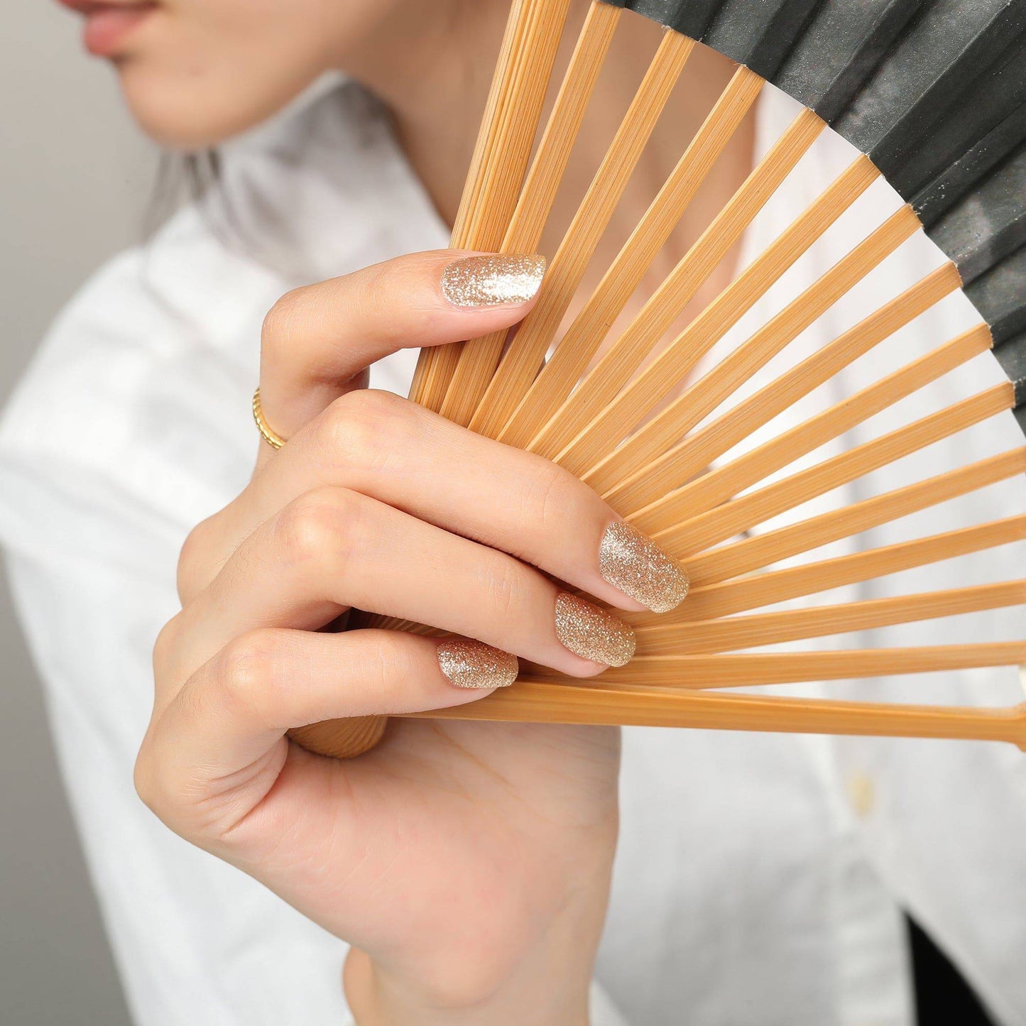 Gel Nail Strip ★ Gold Rush - MoYou London