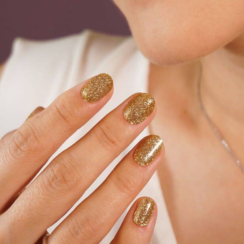 Gel Nail Strip ★ Gold Rush - MoYou London