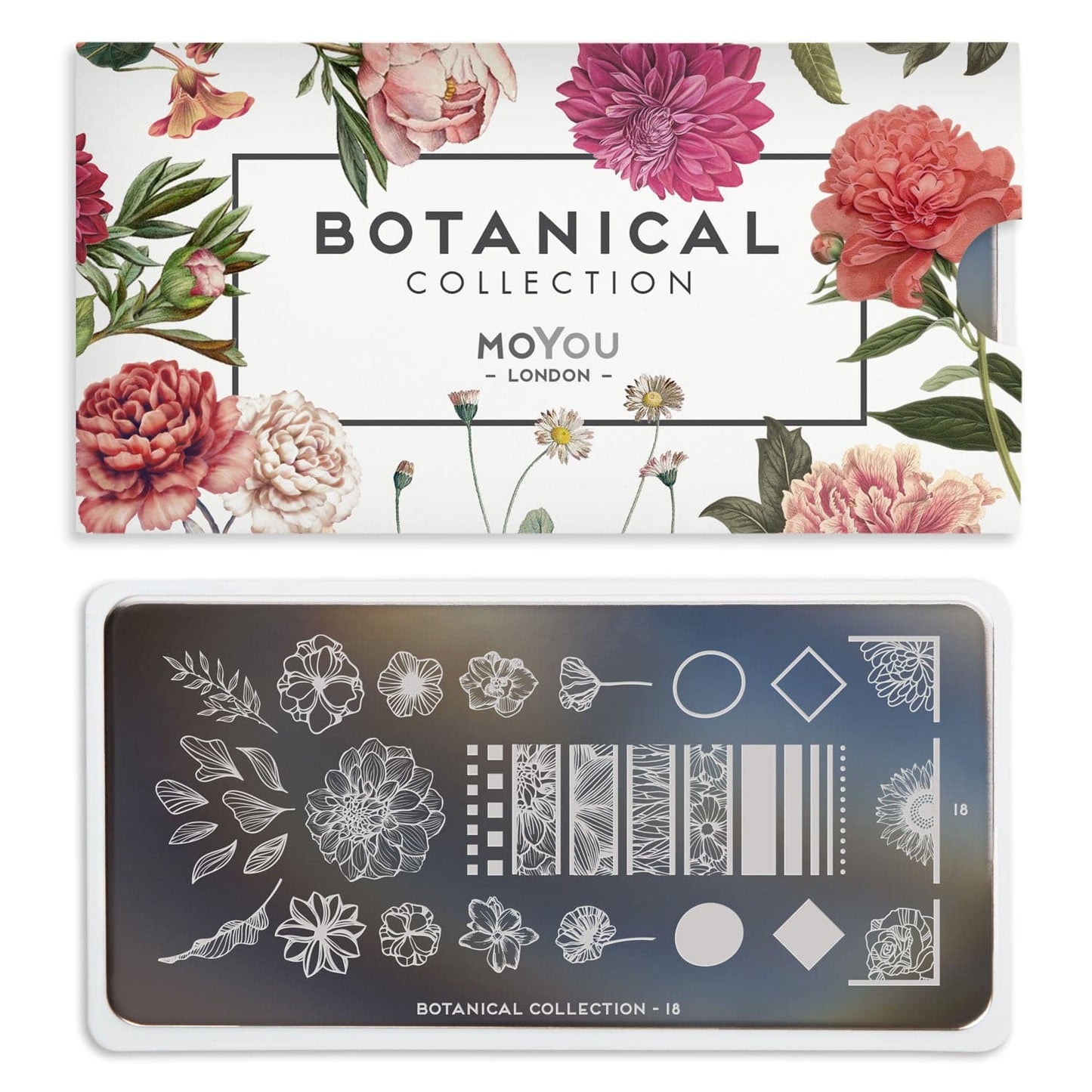 Botanical 18 ✦ Nail Stamping Plate - MoYou London