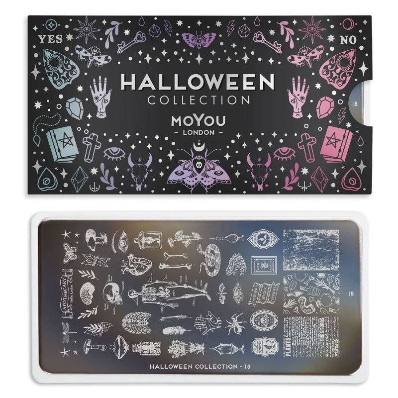 Halloween 18 ✦ Nail Stamping Plate - MoYou London