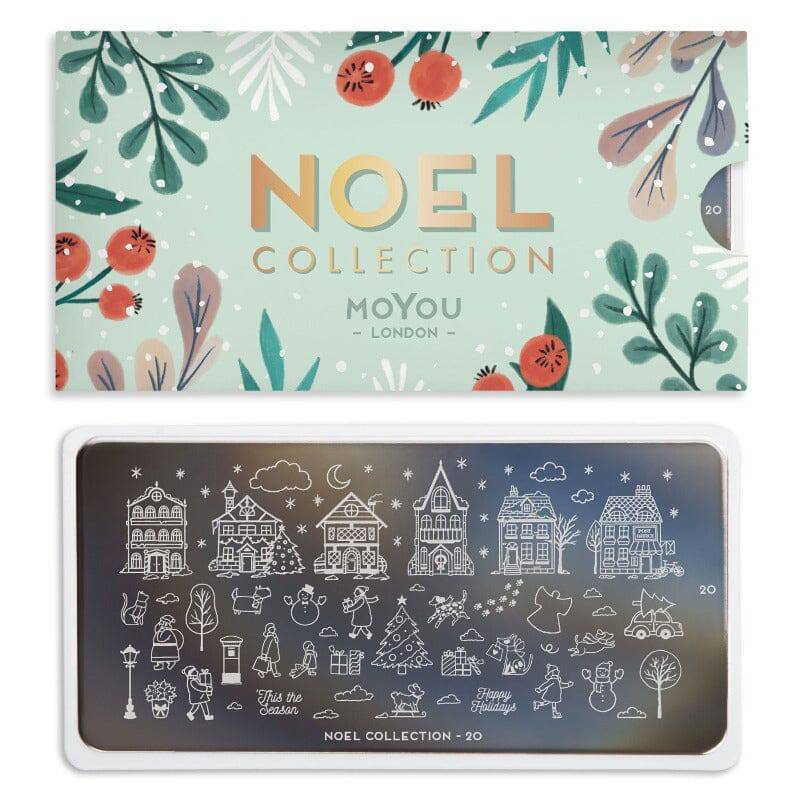 Noel 20 ✦ Nail Stamping Plate - MoYou London