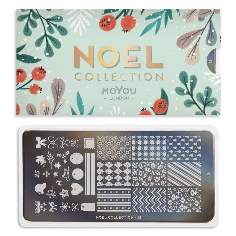 Noel 21 ✦ Nail Stamping Plate - MoYou London