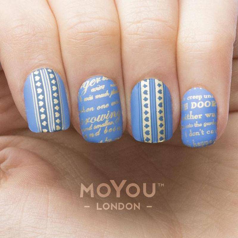 Alice 01 ✦ Nail Stamping Plate - MoYou London