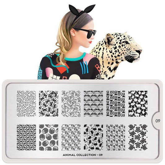 Animal 09 ✦ Nail Stamping Plate - MoYou London