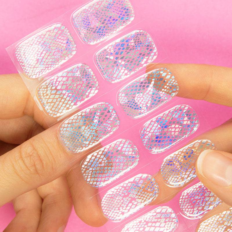 Gel Nail Strip ★ Holo Snake - MoYou London