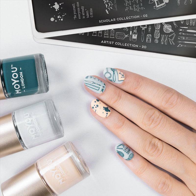 Artist 20 ✦ Nail Stamping Plate - MoYou London