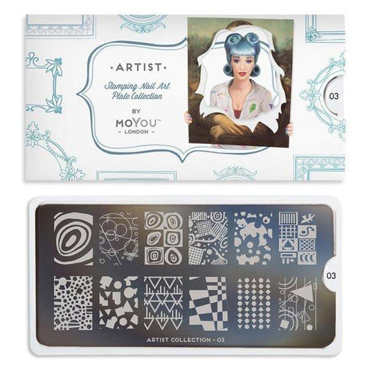 Artist 03 ✦ Nail Stamping Plate - MoYou London