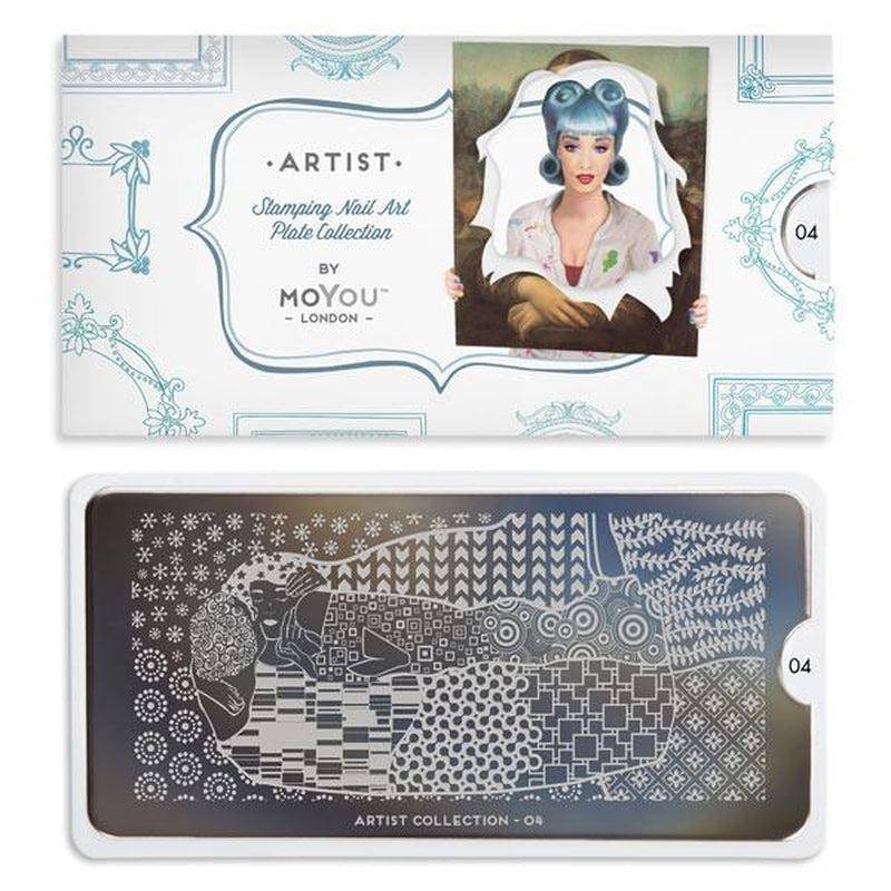 Artist 04 ✦ Nail Stamping Plate - MoYou London