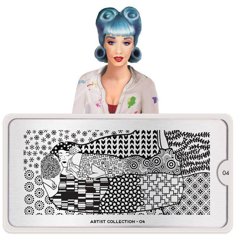 Artist 04 ✦ Nail Stamping Plate - MoYou London