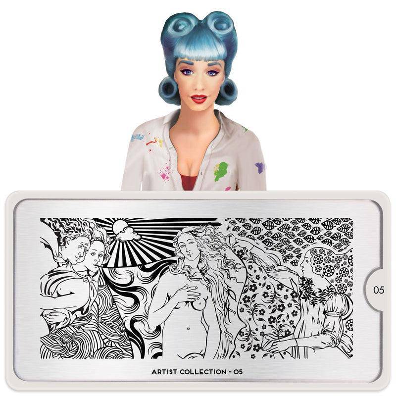 Artist 05 ✦ Nail Stamping Plate - MoYou London