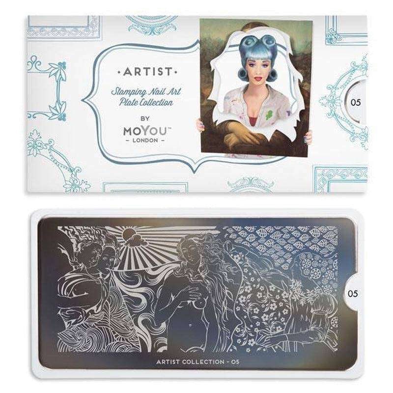 Artist 05 ✦ Nail Stamping Plate - MoYou London