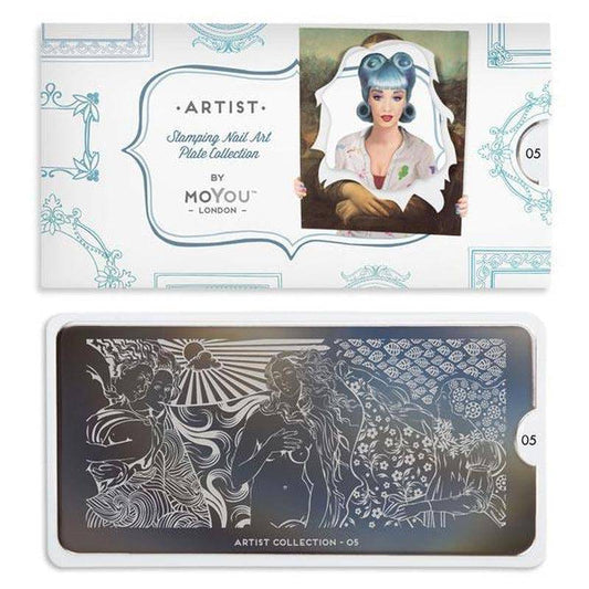 Artist 05 ✦ Nail Stamping Plate - MoYou London